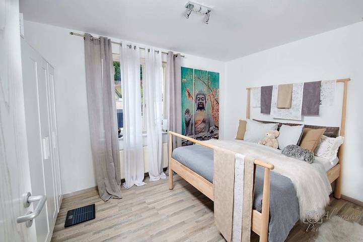 Vacation rental for 2 people, with yard in Stuttgart