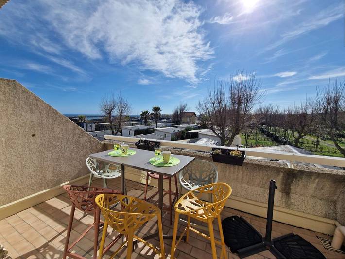 Gîte pour 6 personnes, avec terrasse dans Port de Marseillan-Plage - 2
