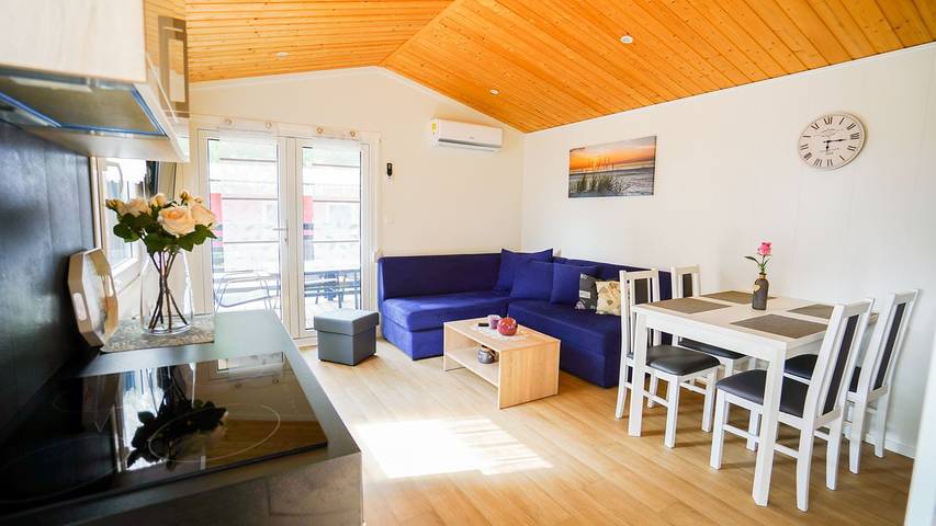 Ferienwohnung für 4 Personen, mit Terrasse und Sauna in Lohmen