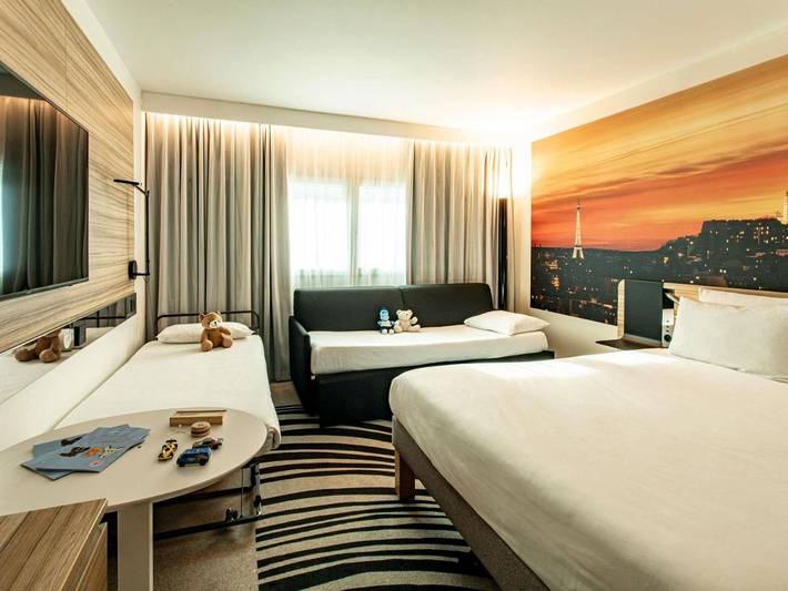 Hôtel pour 4 personnes, animaux acceptés