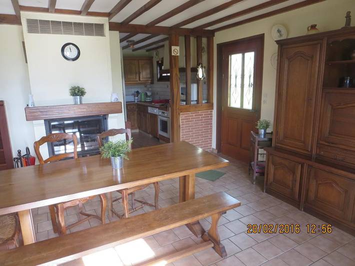 Gîte pour 4 personnes, avec terrasse et jardin, animaux acceptés à Octeville-sur-Mer - 2