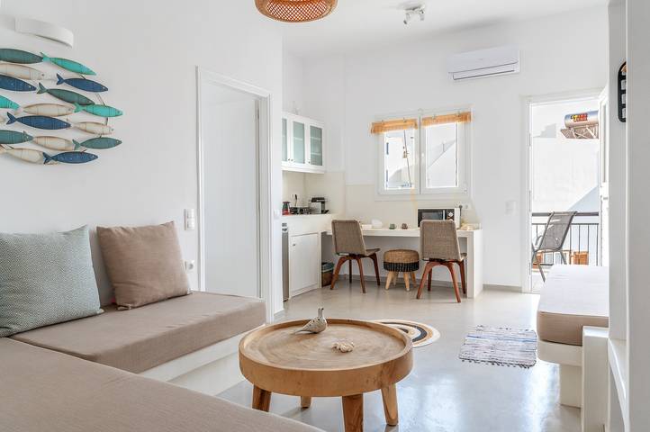 Appartement de vacances pour 4 personnes, avec jardin et balcon, animaux acceptés