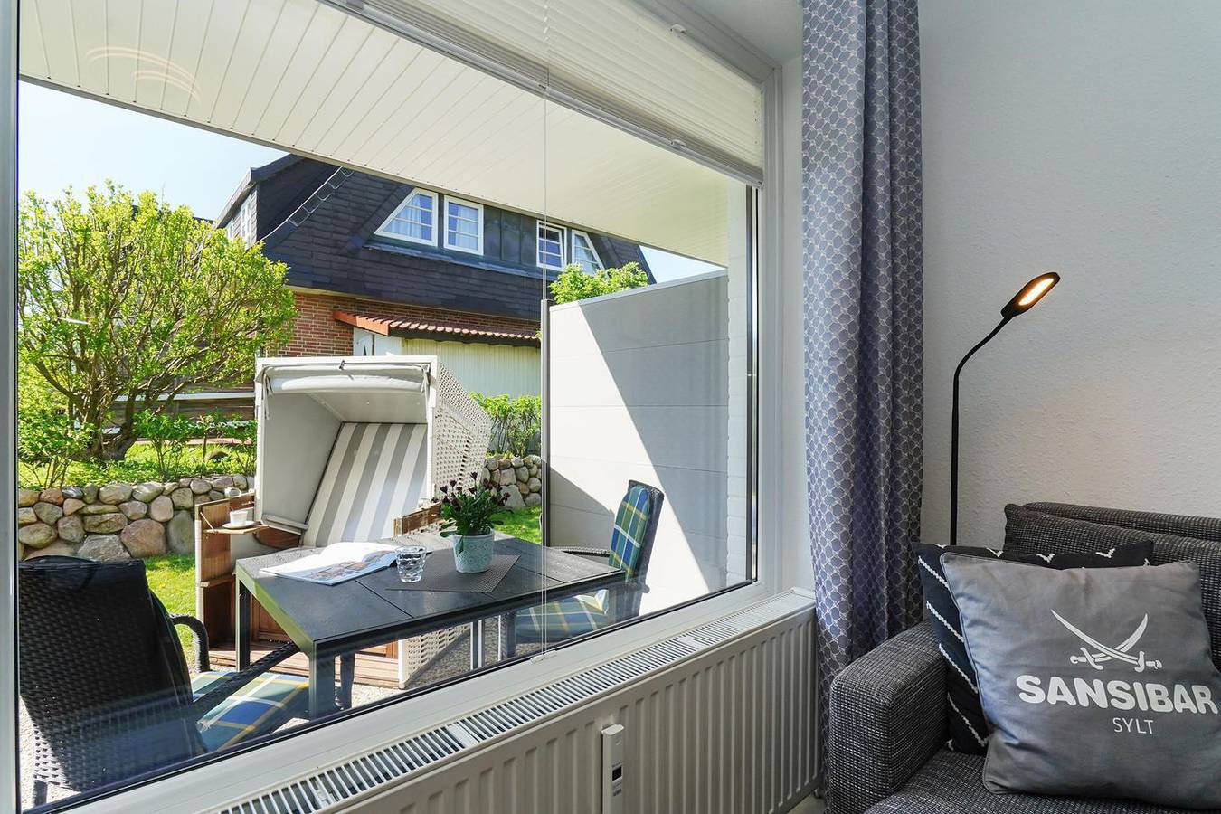 Ganze Wohnung, Nordstern – 3-Zimmer-App. für 4 Personen mit Terrasse, Stellplatz, Wlan. in Westerland, Sylt (Gemeinde)