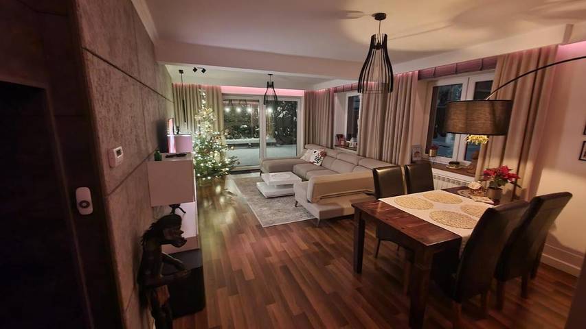 Apartament wakacyjny dla 6 osób, z basen i ogród oraz widok w Krynica-Zdrój