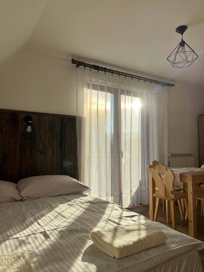 Apartament wakacyjny dla 3 osób, z widok i ogród w Czarna Góra