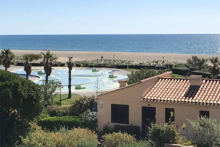 Location de vacances pour 4 personnes, avec terrasse, animaux acceptés dans Plage Le Grau De Leucate