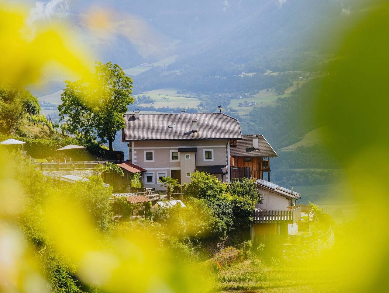 Ganze Wohnung, Apartment 'Maso Fallmerayer - Fallmerayerhof' mit Bergblick, privatem Garten und Wlan in Tschötsch, Brixen