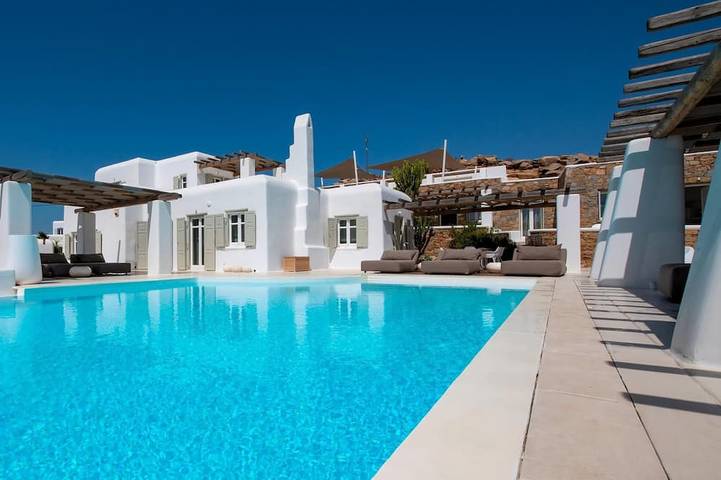 Agriturismo per 16 persone, con giardino e balcone a Mykonos