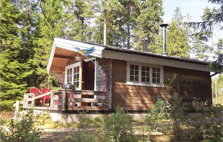 Ferienhaus für 4 Personen, mit Terrasse und Seeblick in Falkenbergs und Umgebung