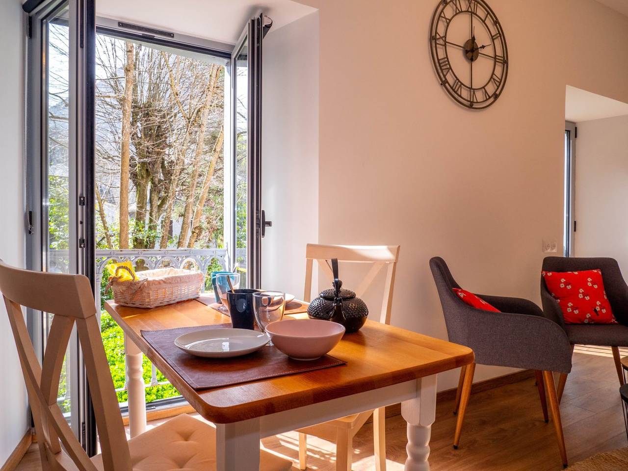 Appartement entier, Gîte "Le refuge des écureuils", près des Thermes Ussat-les-Bains in Ussat, Ariège