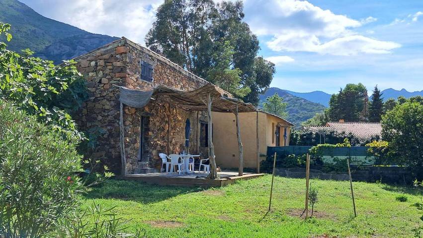 Ferienhaus mit Meerblick für 2 Personen, mit Ausblick und Garten sowie Terrasse auf Korsika - 2