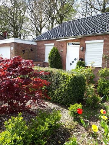 Ferienhaus für 4 Personen, mit Terrasse und Garten in Norden und Umgebung