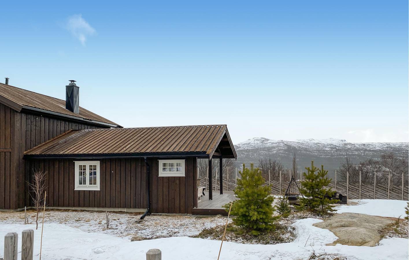 Casa de vacaciones para 8 personas con vistas in Oppdal