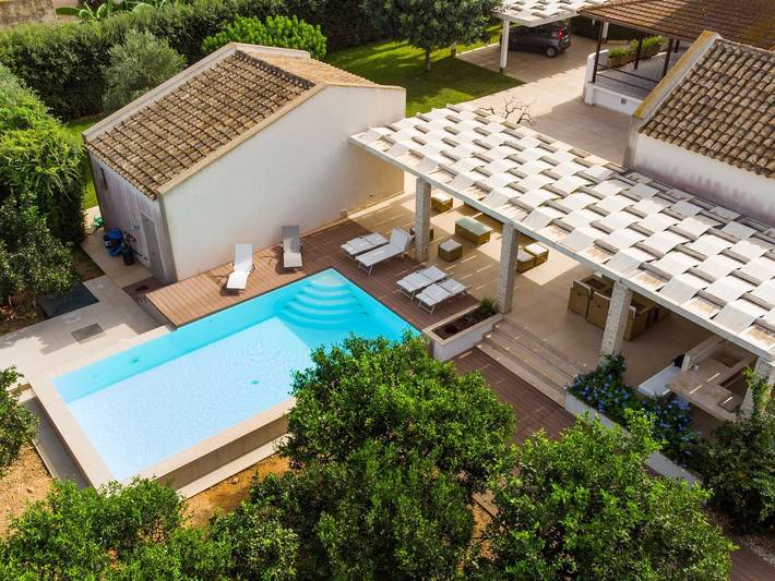 Location de vacances pour 9 personnes, avec Jardin et Piscine à Marsala - 3