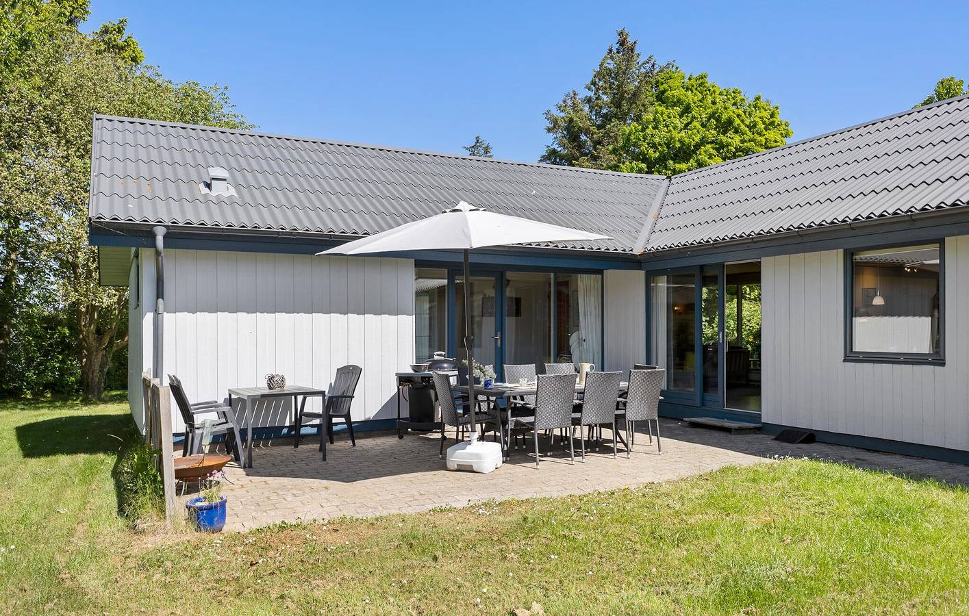 Ferienhaus für 8 Personen mit Terrasse in Saksild Strand, Saksild
