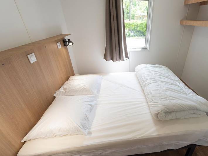 Camping Du Pre Des Moines - Mobilheim 2 personen - Mobilheim Lotus +++ 3 Zimmer in Gouvieux, Oise