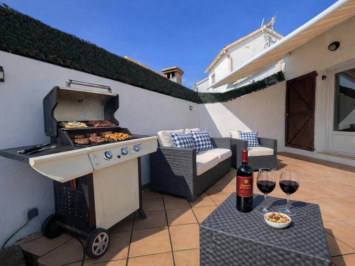 Ferienhaus für 6 Personen, mit Balkon und Garten in Roses - 2