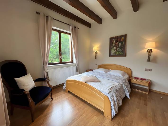 Vakantiehuis 'Gîte Des Marronniers' met Uitzicht op de Bergen, Privéterras en Tuin in Le Hohwald, Regio Sélestat-Erstein