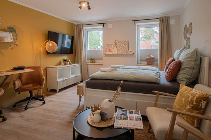 Ferienwohnung für 2 Personen, mit Terrasse auf Borkum