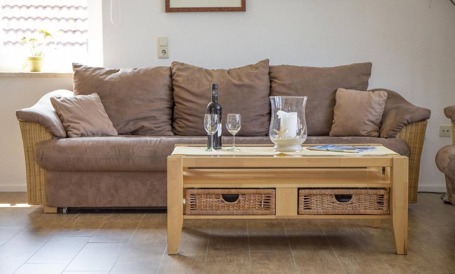 Cały apartament, Amrumbank Apartment with 2 Balconies and Wi-Fi in Büsum, Dithmarschen