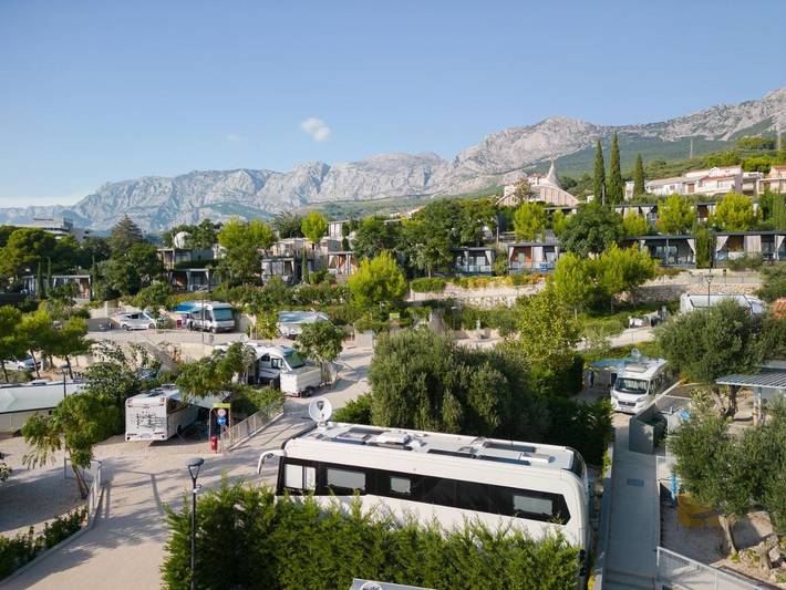 Camping für 6 Personen, mit Terrasse an der Makarska Riviera