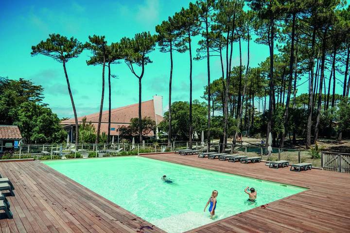 Camping für 4 Personen, mit Pool, mit Haustier in Seignosse - 2