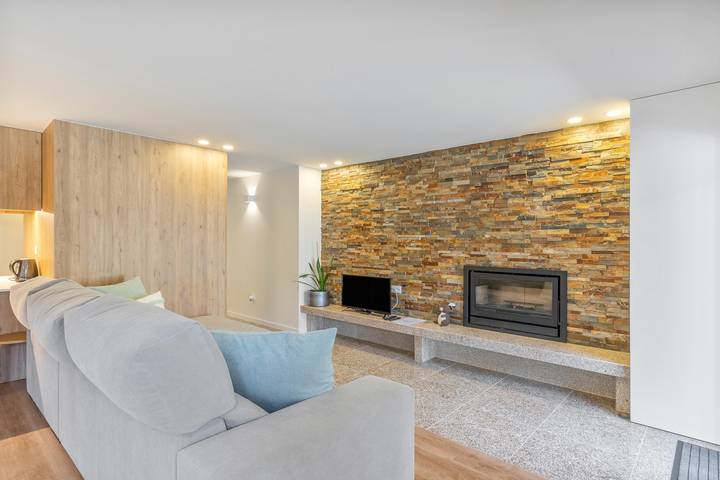 Maison T2 Al Fonte De S. Tiago avec vue montagne, Wi-Fi et climatisation