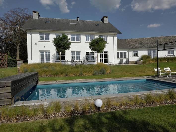 Ferienhaus für 9 Personen, mit Terrasse und Garten sowie Sauna in Theux
