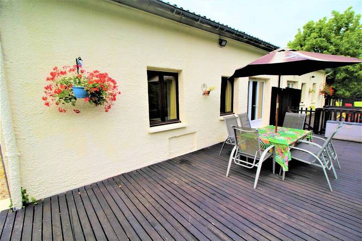 Gîte pour 4 personnes, avec jardin et balcon à Cercoux