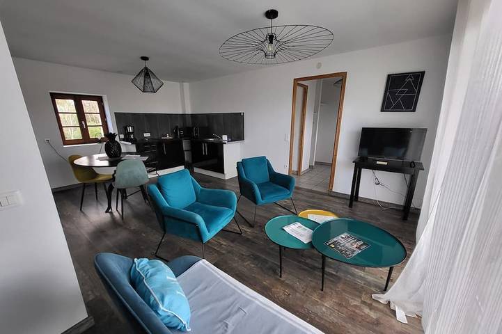 Appartement de vacances pour 3 personnes, avec terrasse et sauna, animaux acceptés - 1