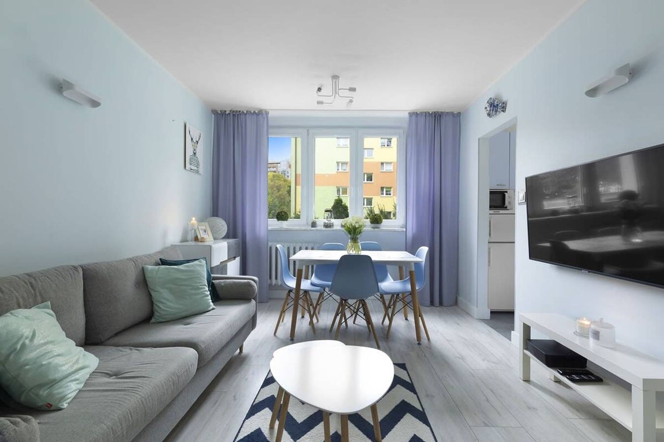 Cały apartament, Apartament wakacyjny dla 4 osób in Brzeźno (Gdańsk), Gdańsk