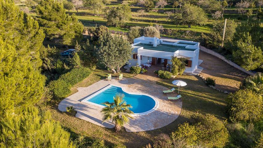 Finca für 4 Personen, mit Garten auf Ibiza