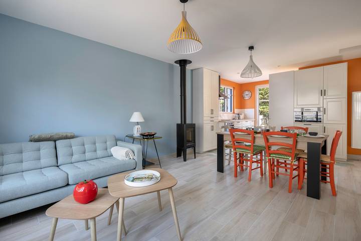Location de vacances pour 6 personnes, avec Terrasse et Jardin dans Plage de l'Ermitage
