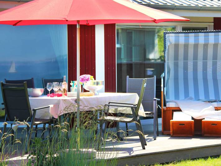 Ferienhaus für 8 Personen, mit Whirlpool und Garten sowie Terrasse und Sauna, kinderfreundlich in Angeln Halbinsel - 4