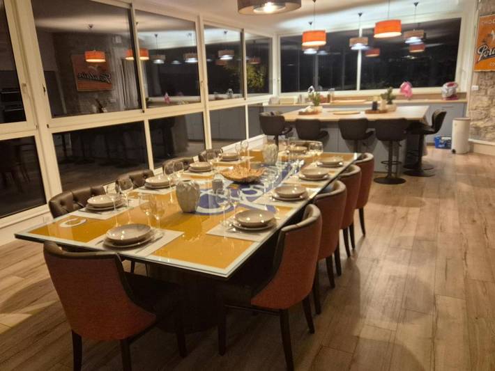 Location de vacances pour 10 personnes, avec vue sur le lac et vue ainsi que jardin et piscine dans Bellefont-La Rauze - 3