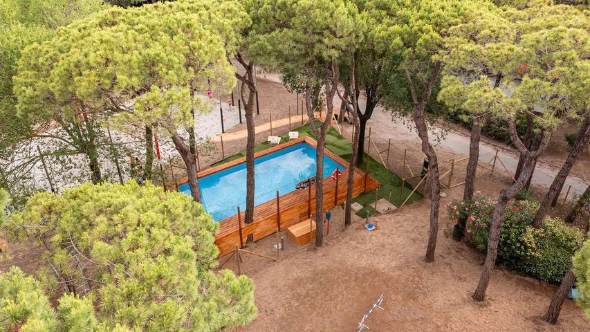 Bungalow für 6 Personen, mit Pool und Terrasse in Jesolo