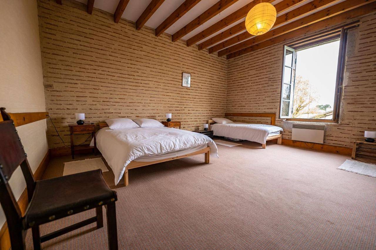 La Maison de l'écolieu du Turc - Piscine partagée in Le Mas-d'Agenais, Région de Marmande