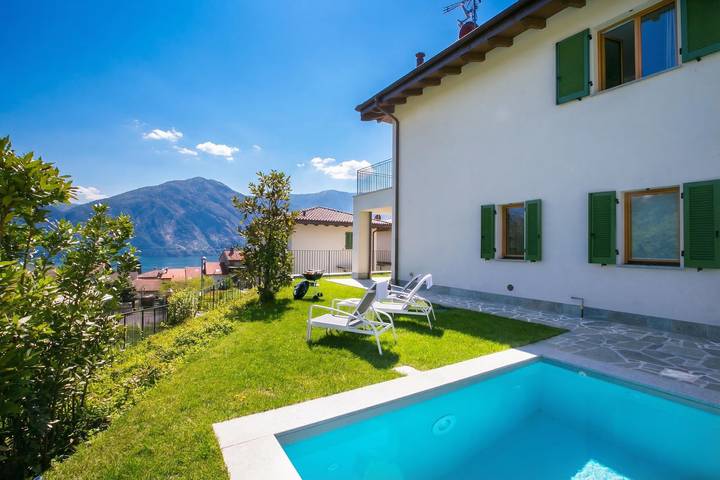 Villa pour 6 personnes, avec vue sur le lac ainsi que balcon et piscine dans Lac de Côme - 2