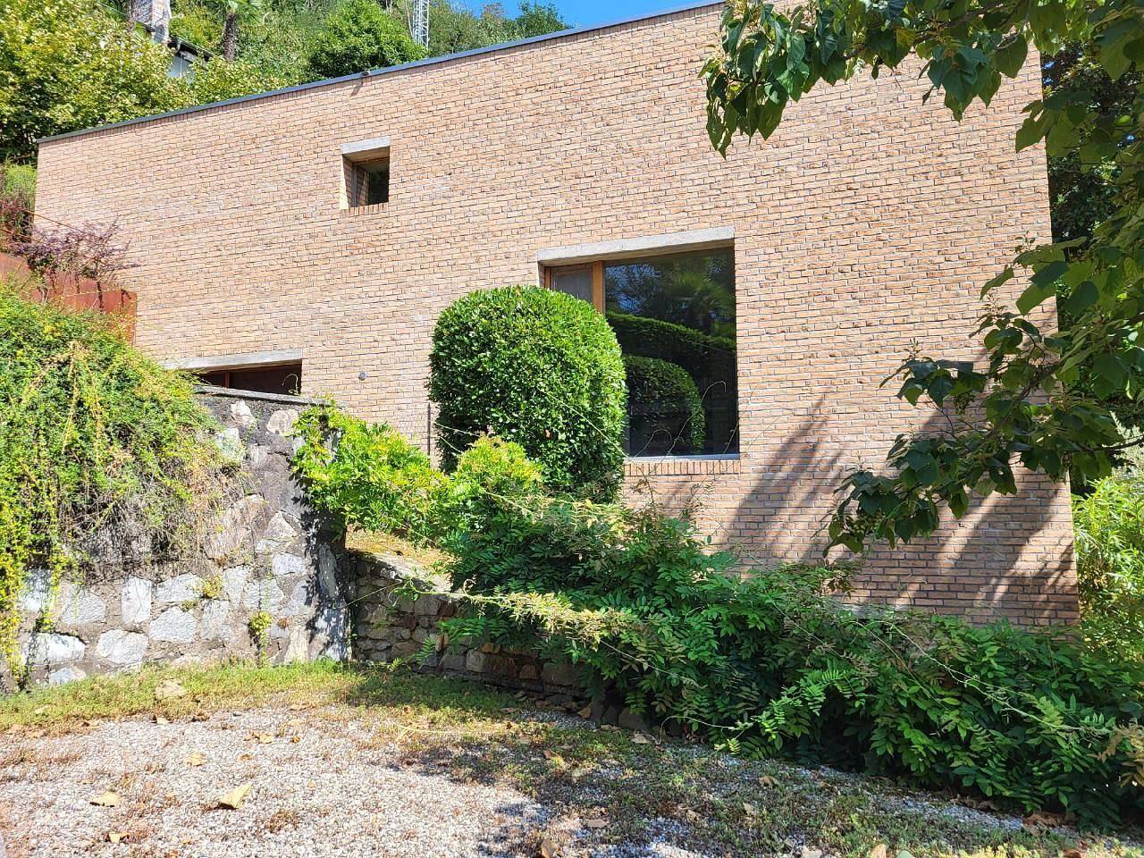 Casa Gorlino mit fantastischer Seesicht auf die Bucht von Porto Ceresio. in Morcote, Luganersee
