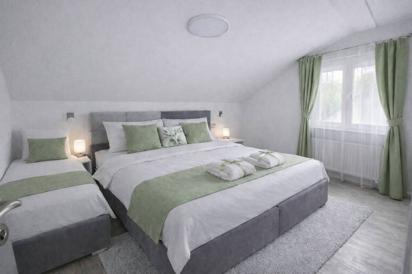 Plitvice Green Apartment mit Sauna für Familien 1-8 Personen in Smoljanac, Lika-Senj