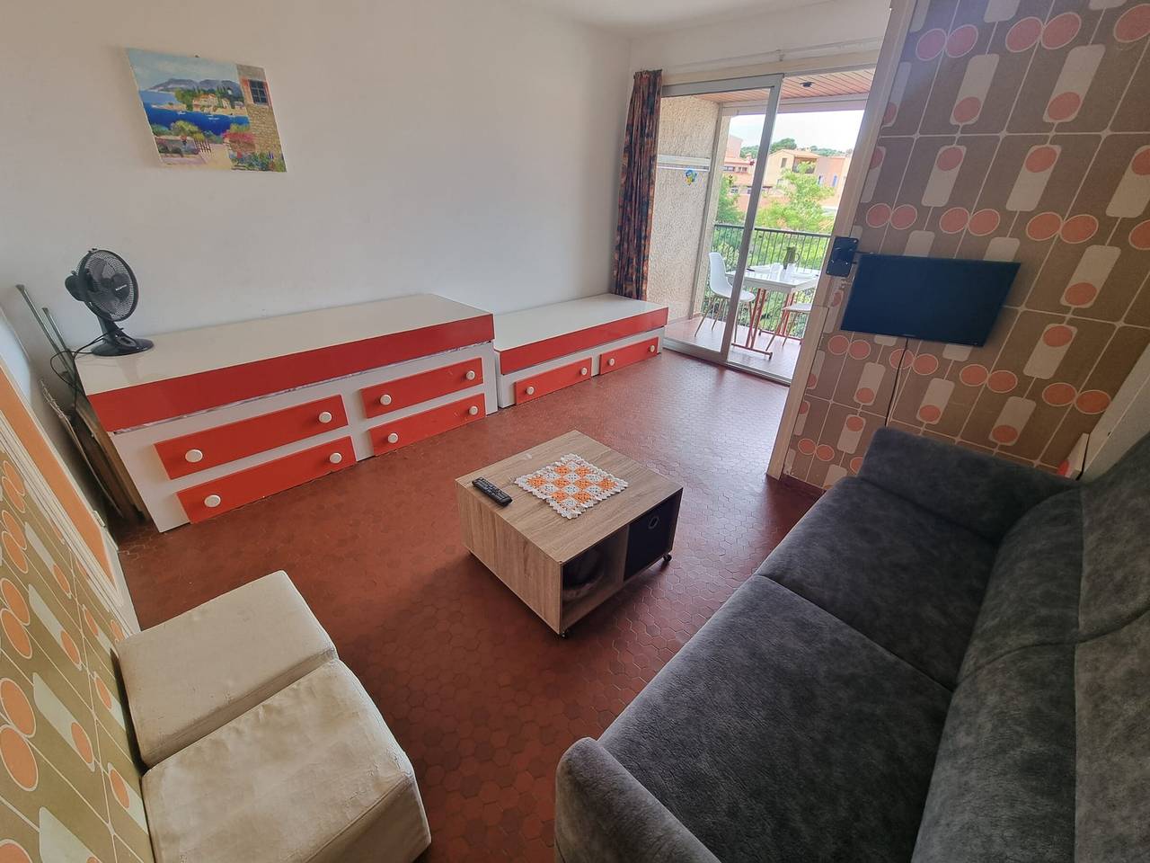 Estudio entero, Estudio con terraza cerca de la playa en Collioure in La Côte Vermeille, Colliure