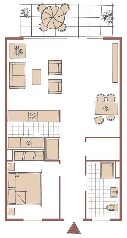 Ferienwohnung für 4 Personen, mit Meerblick und Balkon sowie Sauna in Großenbrode - 2