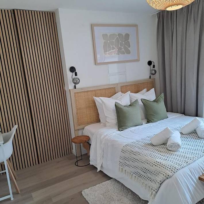 Gîte pour 3 personnes, avec terrasse et vue à Toussieu