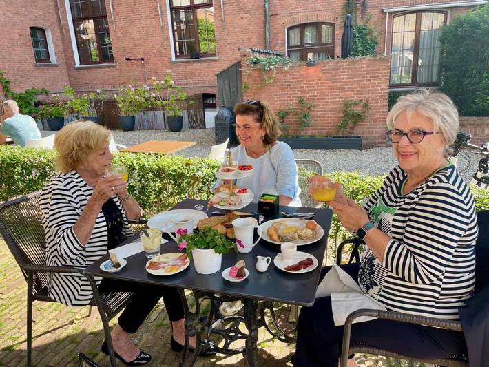 Hotel für 2 Personen, mit Terrasse und Whirlpool sowie Garten und Sauna in Middelburg - 4