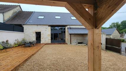 Maison de vacances pour 5 personnes, avec terrasse, animaux acceptés dans l' Aisne