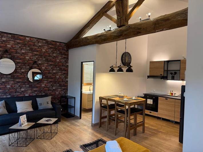 Gîte pour 4 personnes, avec piscine et jardin à Chonas-l'Amballan - 2