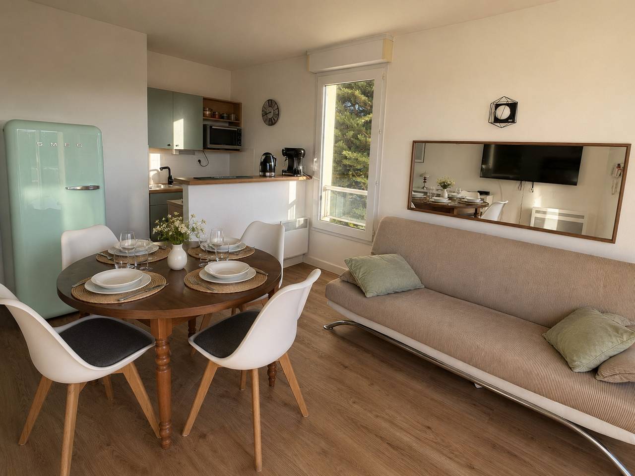 Apartamento entero, Apartamento acogedor, mascotas Ok - 2 pers. in Saint-Brévin l'Océan, Saint-Brevin-les-Pins