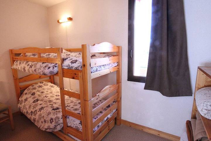 Appartement entier, Appartement lumineux, 5 pers., 35m², balcon sud, WiFi, proche pistes in La Toussuire, Fontcouverte-la-Toussuire