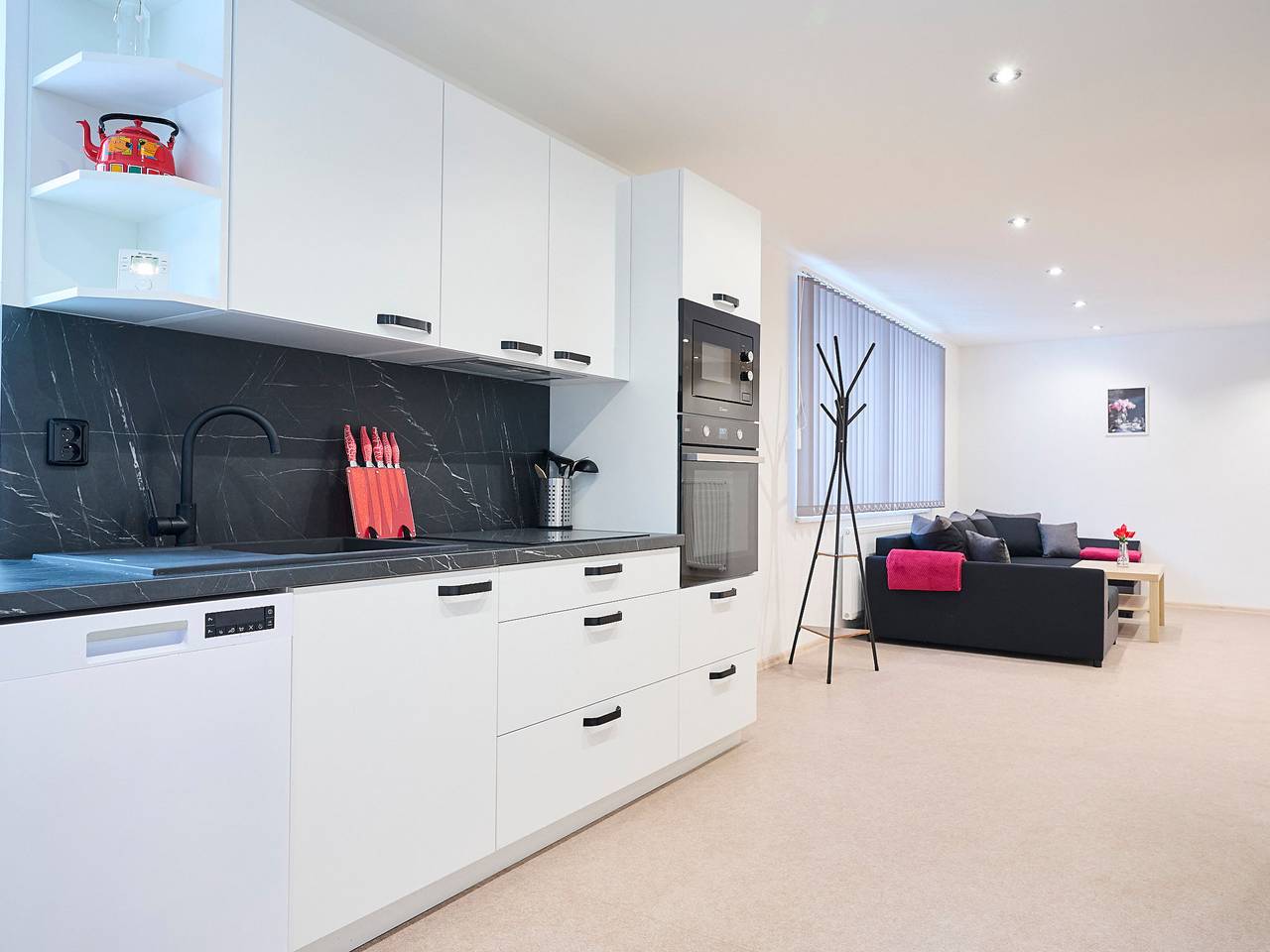 Entire apartment, U Dzina in Desná, Liberec region