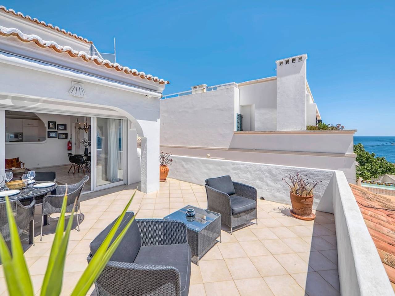 Ganze Wohnung, Apartment mit atemberaubendem Meerblick - 4 Pers. in Carvoeiro, Faro Distrikt